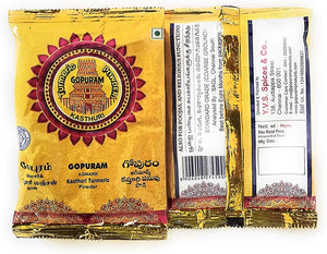 Gopuram Kasturi Turmeric Powder 80 GM (2 x 40 GM Pack) Pouch